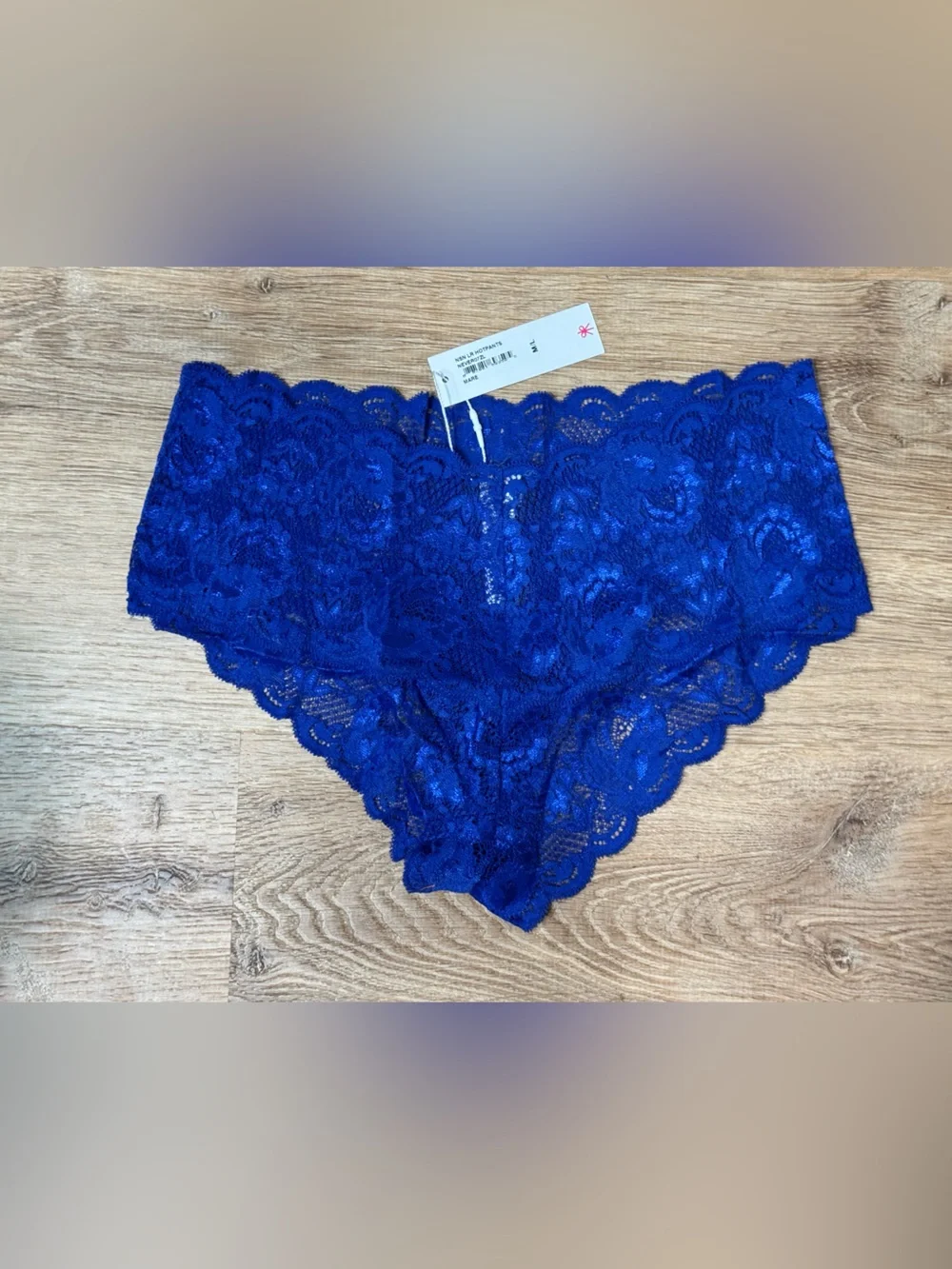 Cosabella Electric Blue Lace Bralette and Hipster Set